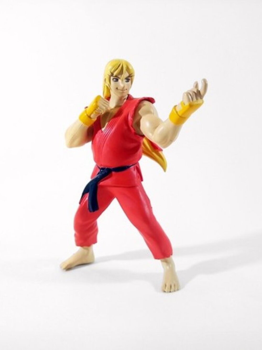 !! Capcom Street Fighter 30th Anniversary Alpha Zero Ken Masters Figure Toy RARE